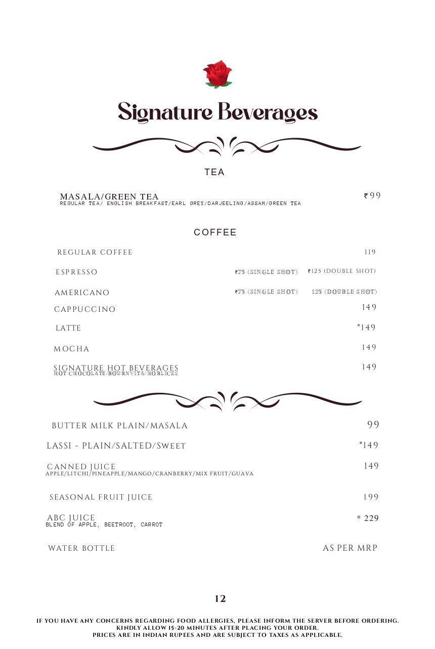 Menu Page 13